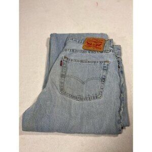 Men’s Size 32x34 Levi Strauss & Co 541 Jeans Light Blue Distressed